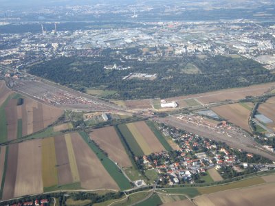 Simmering, Vienna (aerial view - 2012)