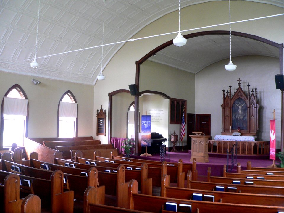 Singsaas Lutheran Church, interior 04
