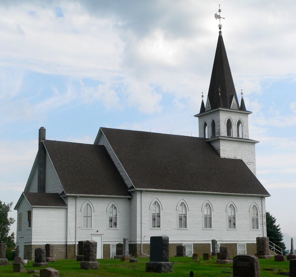 Singsaas Lutheran Church from SW 1