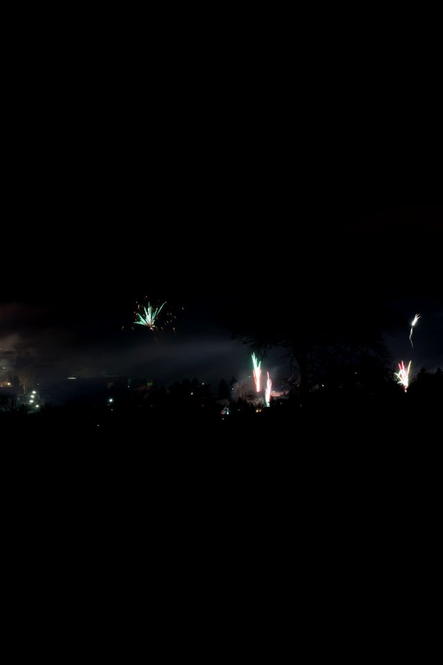 Silvesterfeuerwerk 2016, Wanfried, Hessen, Deutschland, IMG 3214 edit