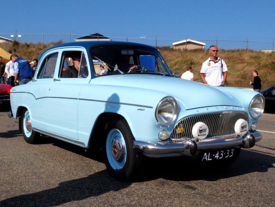 Simca Aronde dutch licence registration AL-43-33