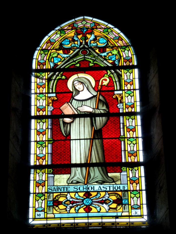 Signy-l'Abbaye (Ardennes) église, vitrail 21