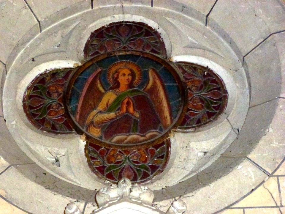 Signy-l'Abbaye (Ardennes) église, vitrail 32 (blinded)