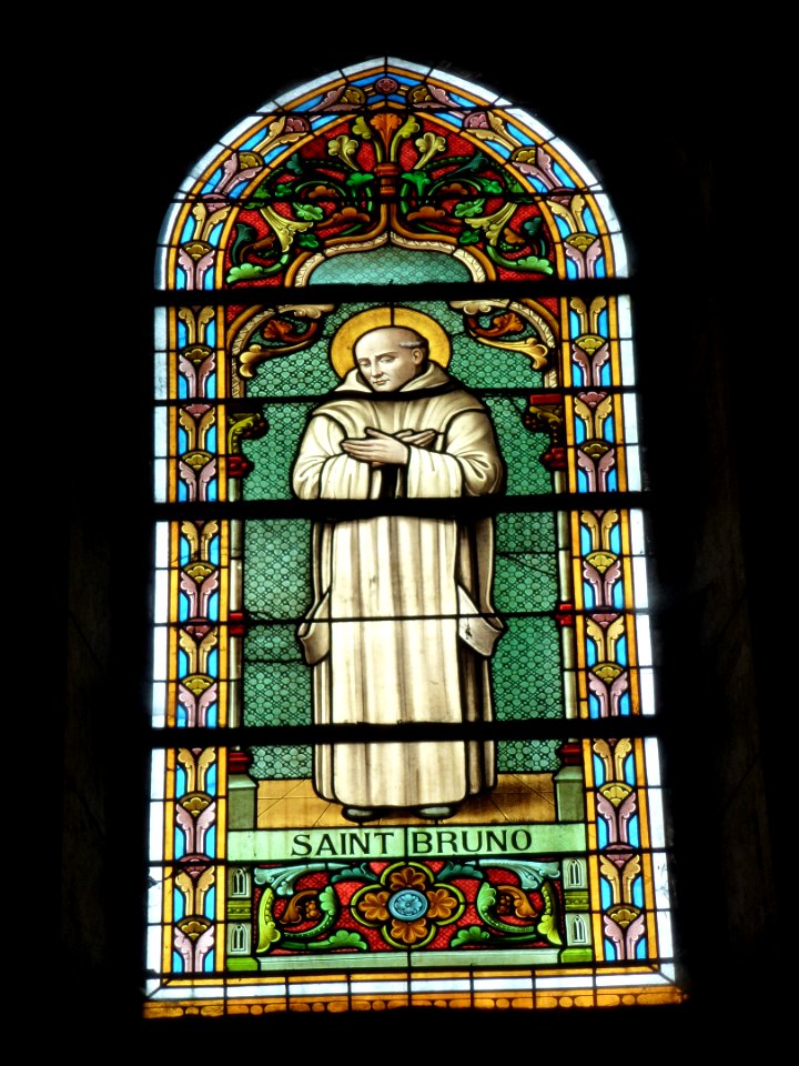 Signy-l'Abbaye (Ardennes) église, vitrail 18