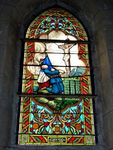 Signy-l'Abbaye (Ardennes) église, vitrail 12