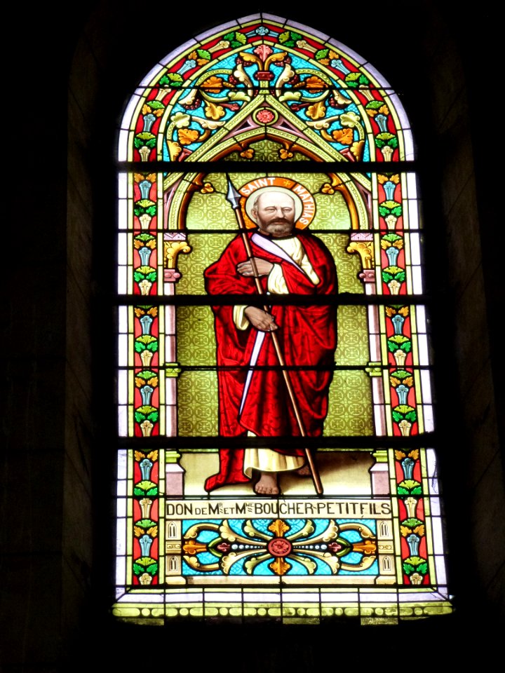 Signy-l'Abbaye (Ardennes) église, vitrail 16