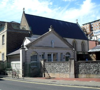 St Joseph's Rest Home Chapel, Bristol Road, Kemptown, Brighton (NHLE Code 1380028) (July 2010)