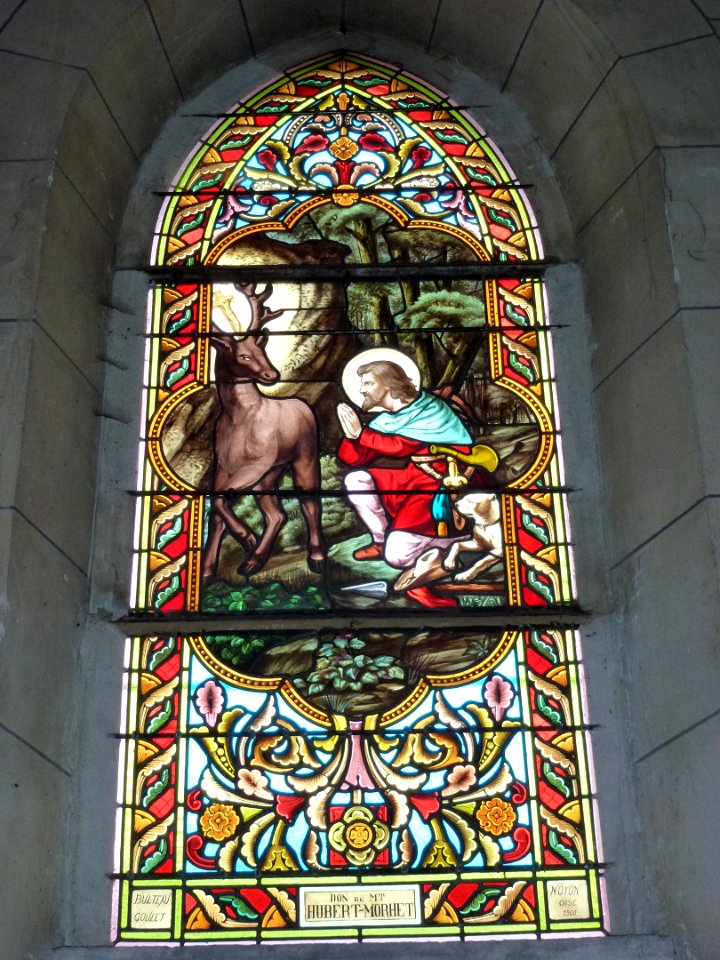 Signy-l'Abbaye (Ardennes) église, vitrail 02