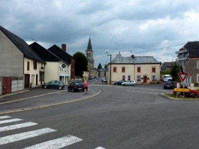 Signy-l'Abbaye (Ardennes) une rue