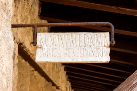 Signboard Herculaneum