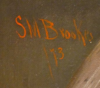 Signature of Samuel Marsden Brookes, 1873