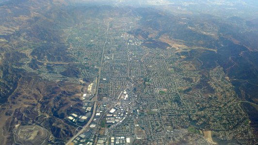 Simi-Valley-Aerial-from-west-August-2014 photo