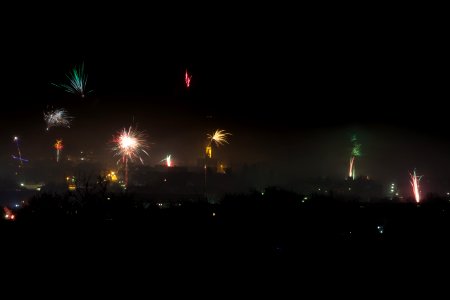 Silvesterfeuerwerk 2015, Wanfried, Hessen, Deutschland, IMG 0384 edit