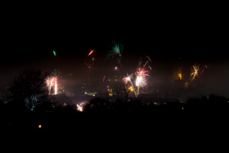 Silvesterfeuerwerk 2015, Wanfried, Hessen, Deutschland, IMG 0383 edit
