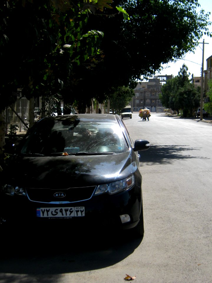 Simorgh st view - noon - Nishapur 4