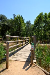 Sils, Estany de Sils, Brücke