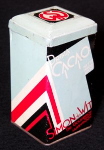 Simon de Wit Prima Cacao blikje, foto 2