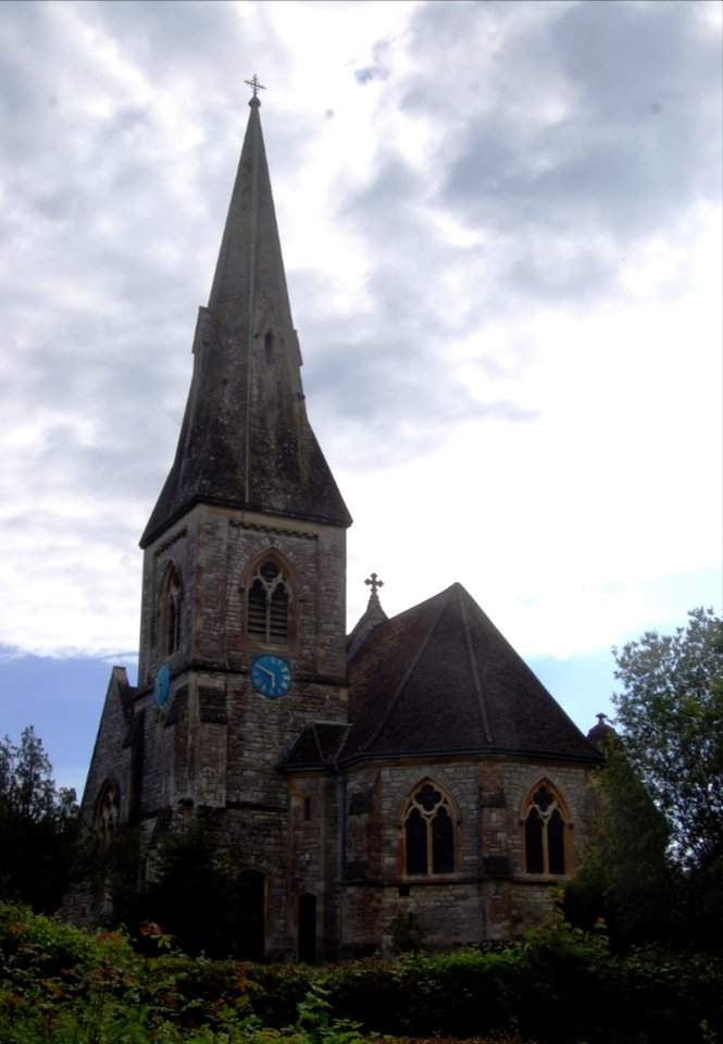 St John the Evangelist's Church, St John's Road-Church Lane junction, Hedge End (NHLE Code 1204236) (May 2019) (7)