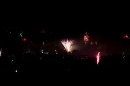 Silvesterfeuerwerk 2015, Wanfried, Hessen, Deutschland, IMG 0380 edit