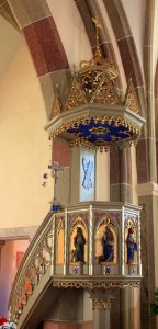 St Lorenzen im Gitschtal - Pfarrkirche - Kanzel