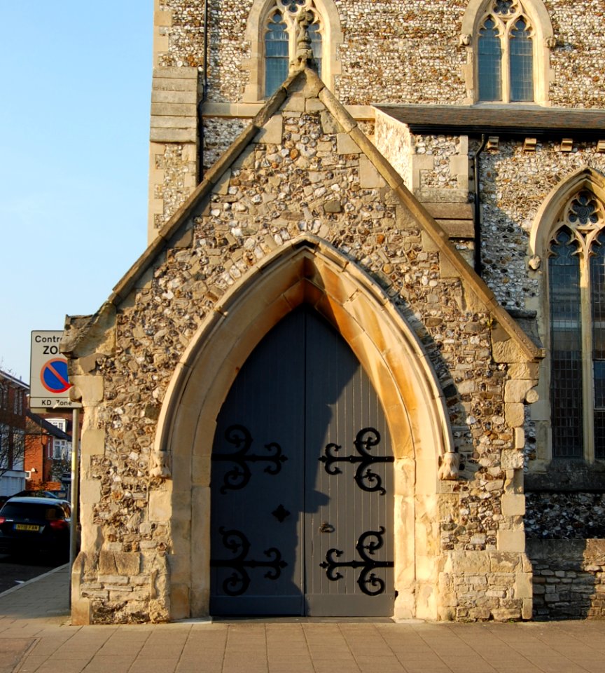 St Jude's Church, Kent Road, Southsea (NHLE Code 1245534) (March 2019) (Entrance Porch)