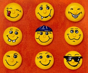 Homemade funny emoticon