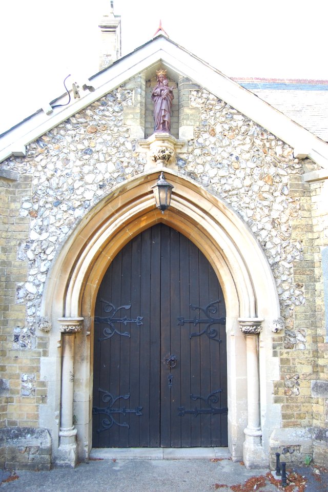 St Joseph's RC Church, West Street, Havant (May 2019) (Entrance Porch)