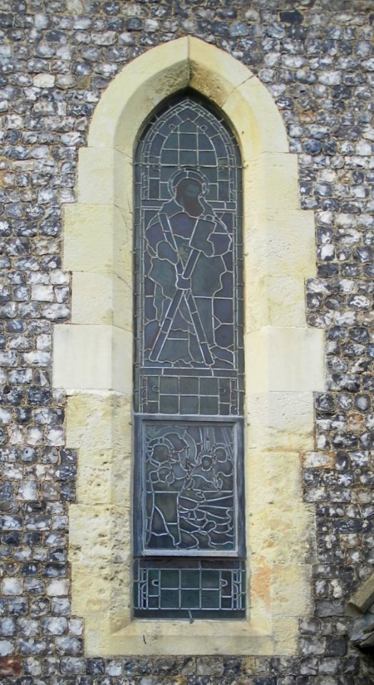 St Leonard's Church, New Church Road, Aldrington (NHLE Code 1298645) (September 2012) (Windows) (1)