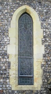 St Leonard's Church, New Church Road, Aldrington (NHLE Code 1298645) (September 2012) (Windows) (1)