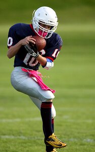 American football player athlete high school football photo