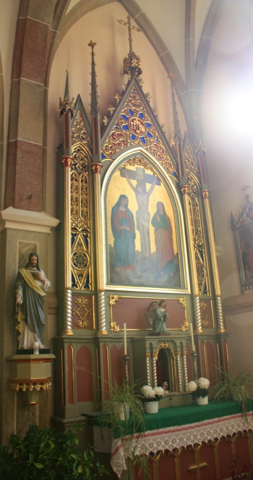 St Lorenzen im Gitschtal - Pfarrkirche - Seitenaltar2