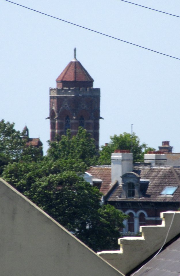 St John the Evangelist's Church, Upper Maze Hill, St Leonards-on-Sea (NHLE Code 1043400) (June 2015) (Tower)