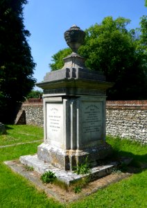 St Lawrence's Church, Church Street, Effingham (May 2014) (Bogle Tomb)