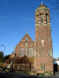 St John the Evangelist's Church, Upper Maze Hill, St Leonards-on-Sea (NHLE Code 1043400) (April 2010) (3)