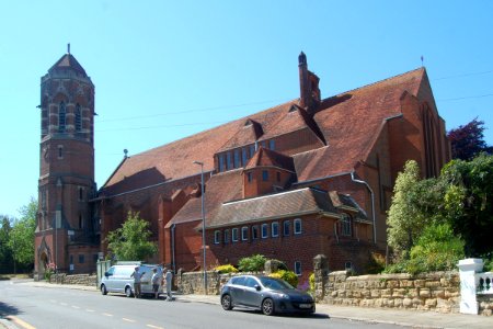 St John the Evangelist's Church, Upper Maze Hill, St Leonards-on-Sea (NHLE Code 1043400) (June 2020) (16)