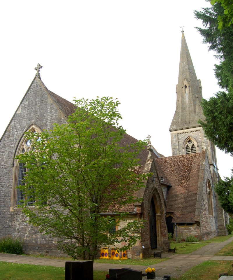 St John the Evangelist's Church, St John's Road-Church Lane junction, Hedge End (NHLE Code 1204236) (May 2019) (1)