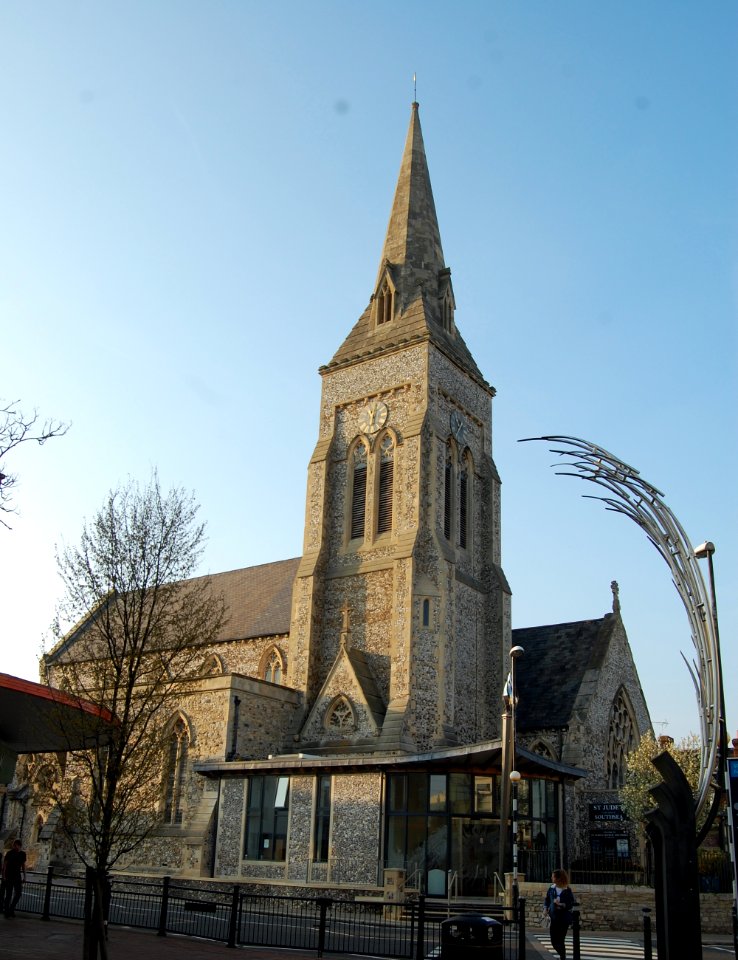 St Jude's Church, Kent Road, Southsea (NHLE Code 1245534) (March 2019) (2)