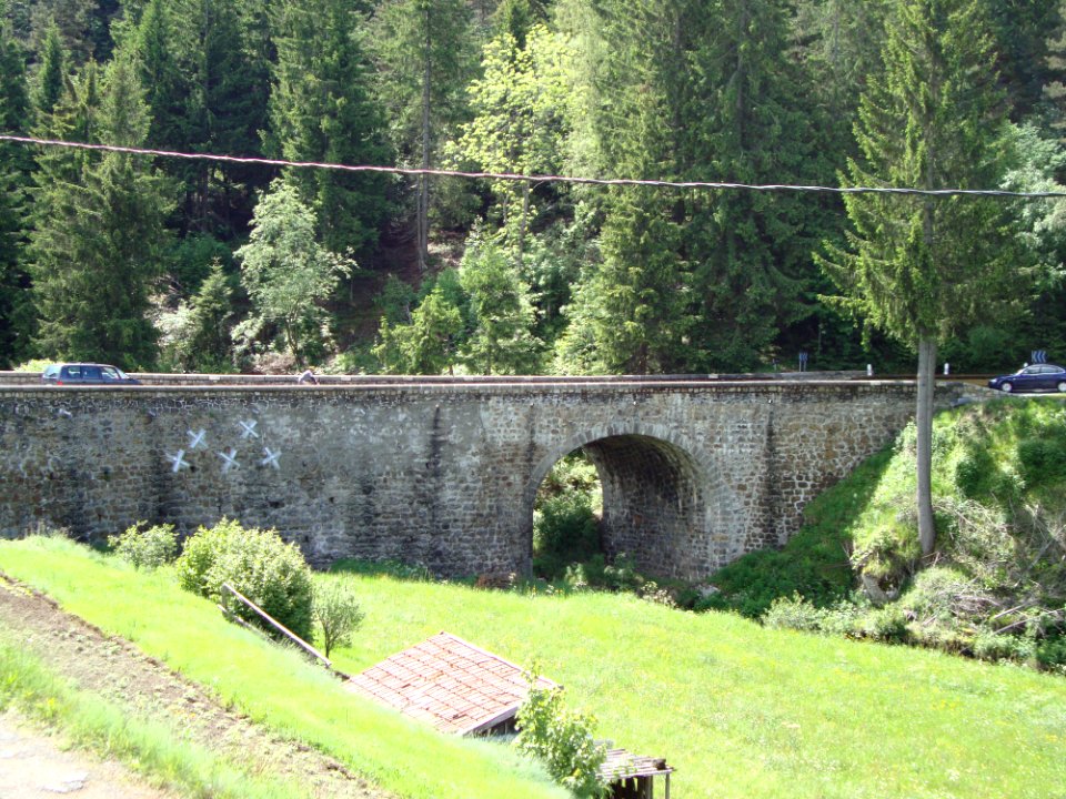 St.Agrève (Ardêche, Fr) Pont sur l'Eyrieux