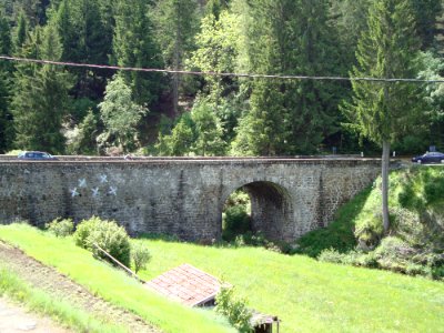 St.Agrève (Ardêche, Fr) Pont sur l'Eyrieux photo