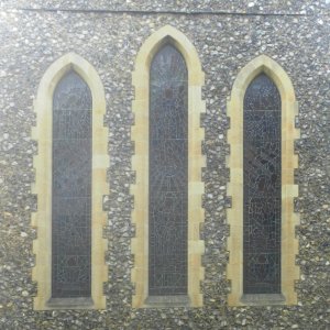 St Leonard's Church, New Church Road, Aldrington (NHLE Code 1298645) (September 2012) (Windows) (2)