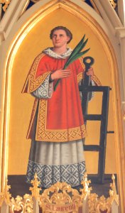 St Lorenzen im Gitschtal - Pfarrkirche - Hl Laurentius