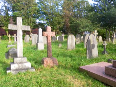 St Leonard's Church, New Church Road, Aldrington (September 2012) (Churchyard) (2)
