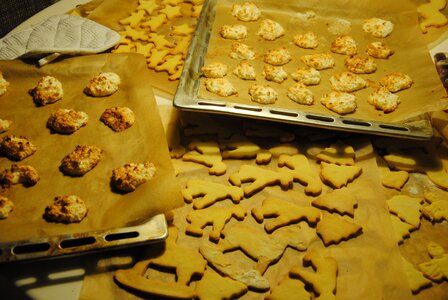 Christmas cookies small cakes christmas photo