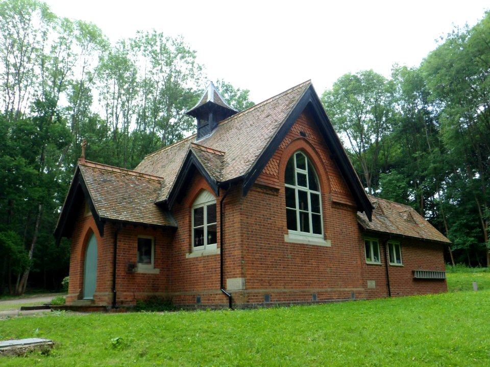 St John the Baptist's Church, Church Lane, Oakwood Hill (July 2013) (Church Hall) (2)