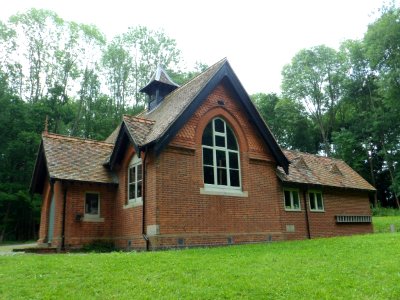 St John the Baptist's Church, Church Lane, Oakwood Hill (July 2013) (Church Hall) (1)
