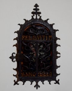 St. Vit - St. Vitus - Nische mit Reliquienmonstranz