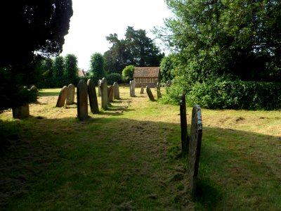 St John the Baptist's Church, The Street, Capel (July 2013) (Churchyard) (2)
