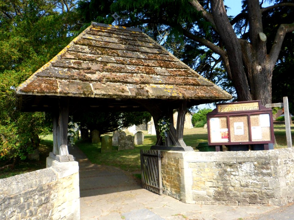 St John the Baptist's Church, The Street, Capel (July 2013) (Lychgate)