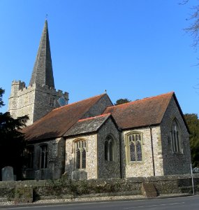 St John the Baptist's Church, The Grove, Westbourne (NHLE Code 1026167)