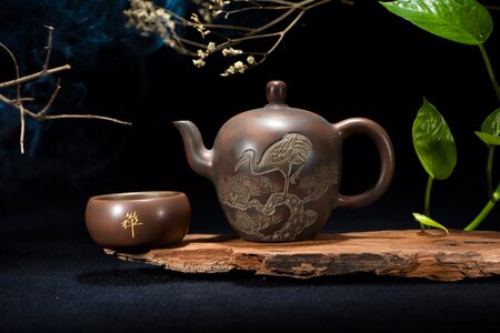 Teapot still life photography tea ceremony photo